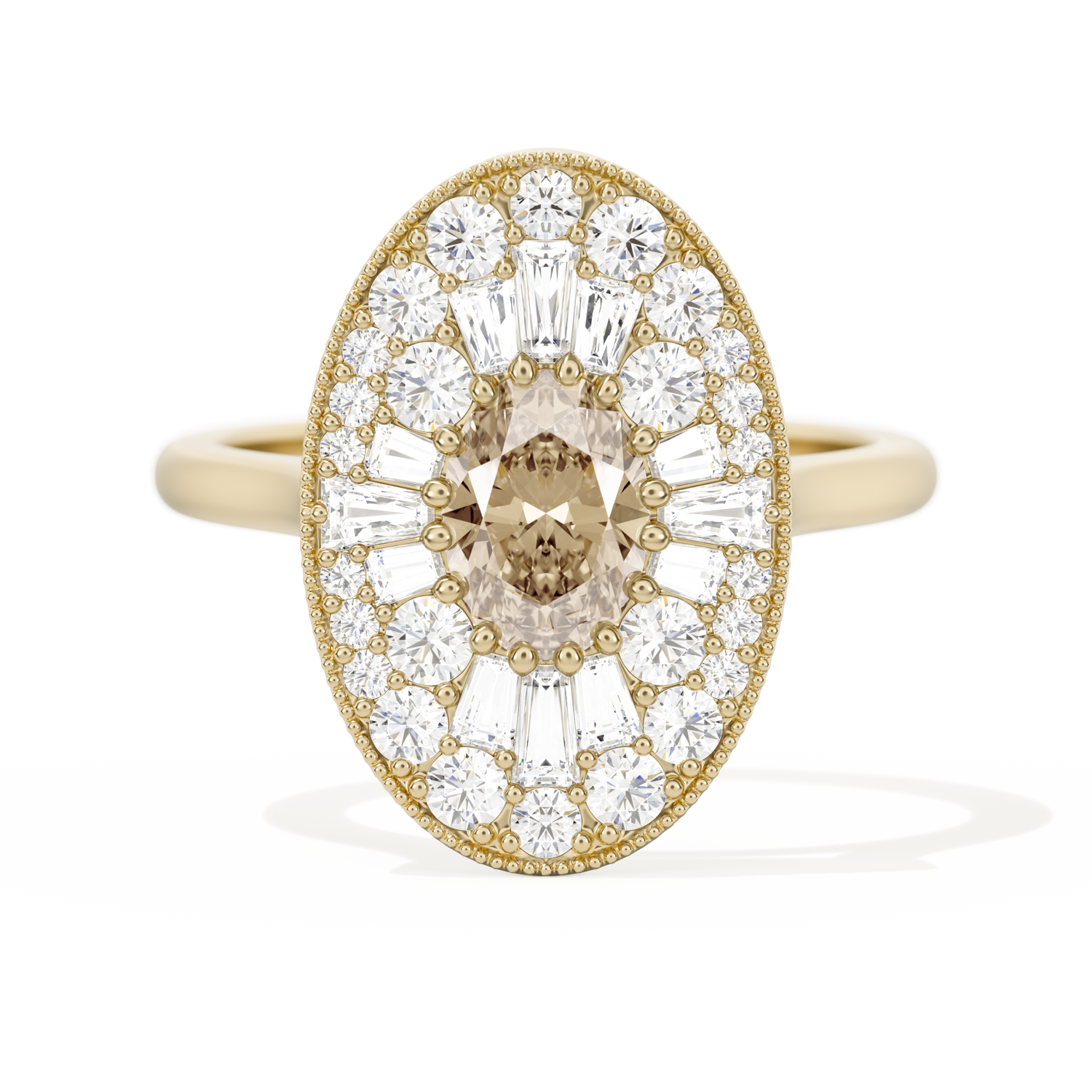 Oval Ballerina Oval Center