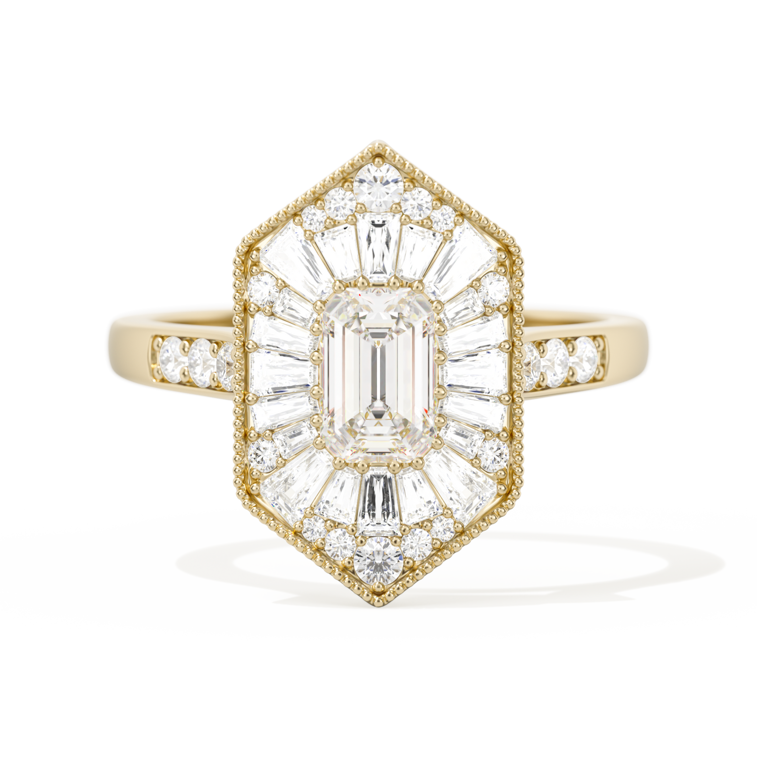 Ballerina Elongated Emerald