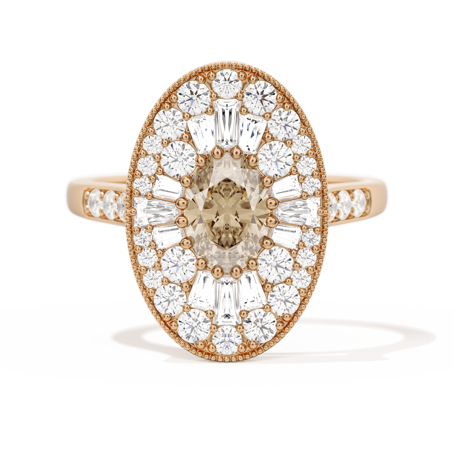 Oval Ballerina Oval Center