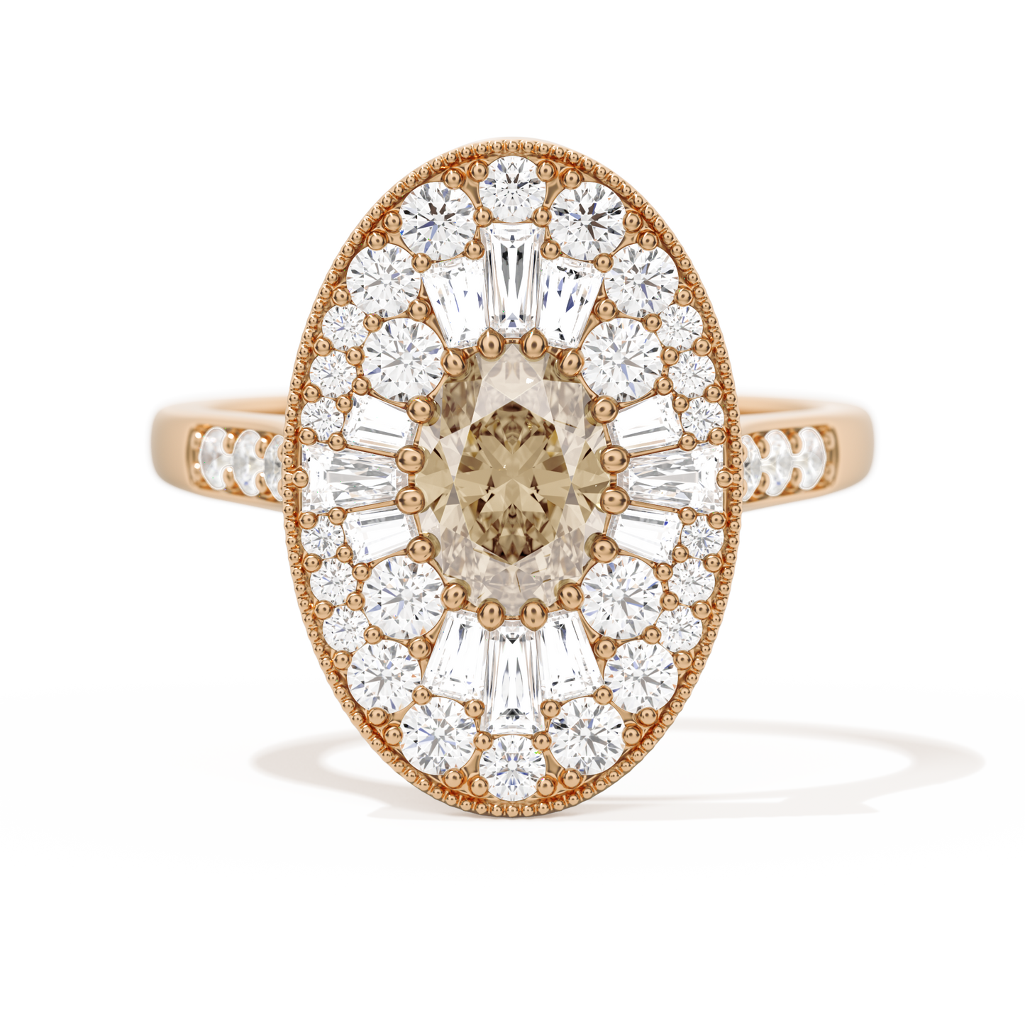 Oval Ballerina Oval Center