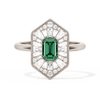 Ballerina Elongated Emerald
