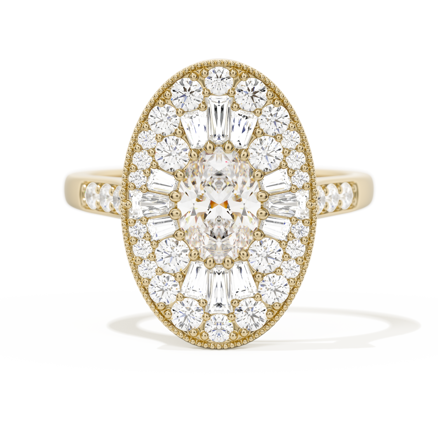 Oval Ballerina Oval Center