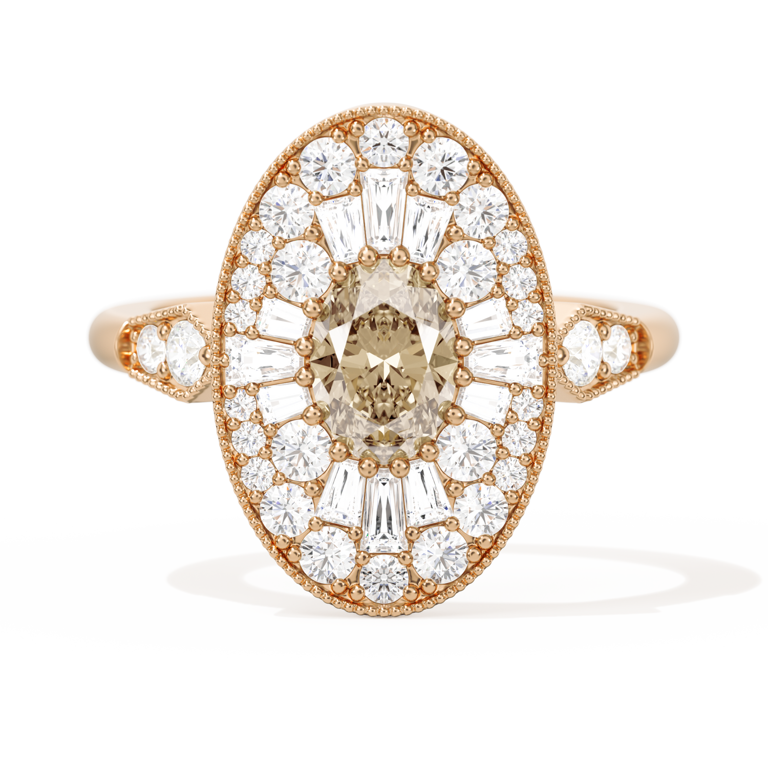 Oval Ballerina Oval Center