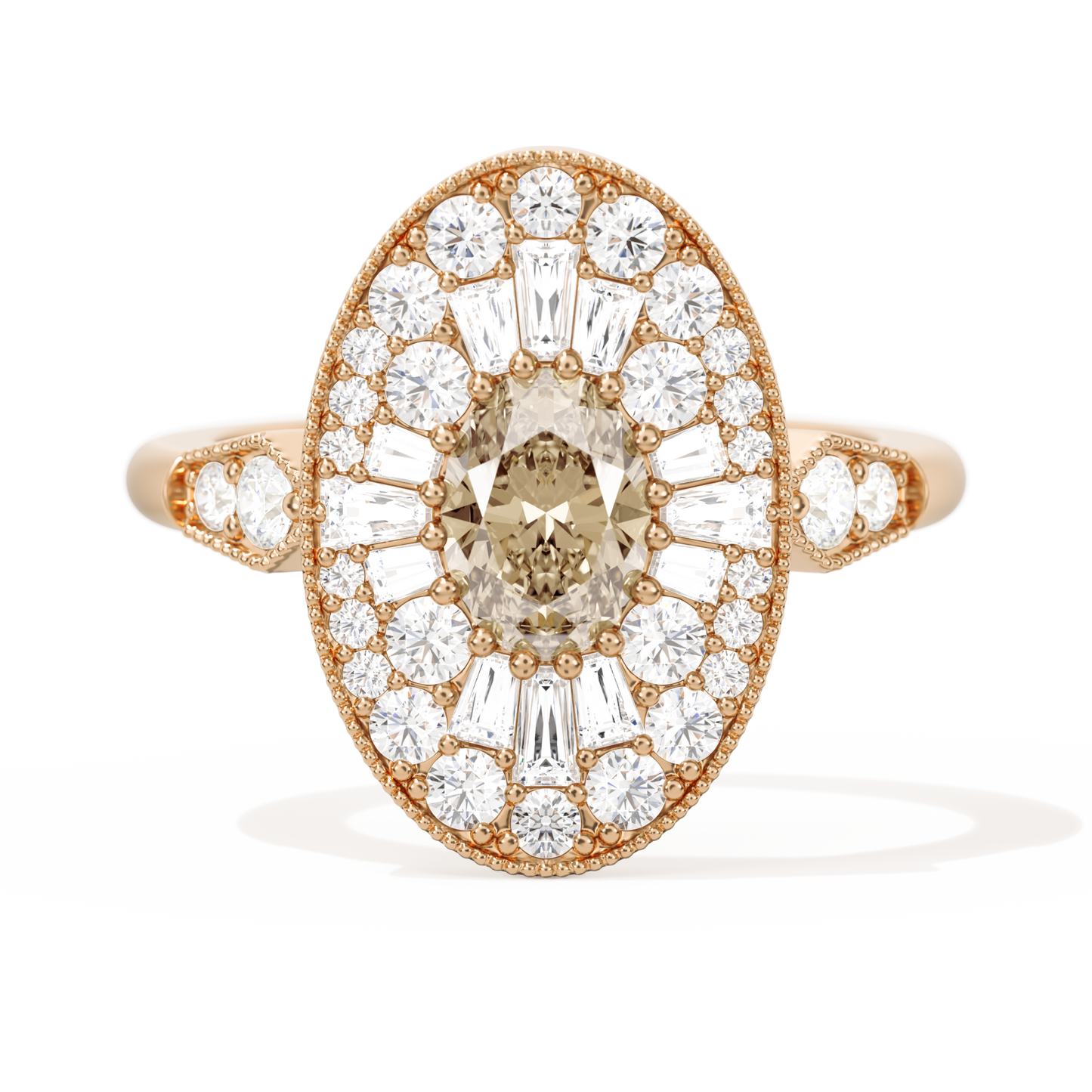 Oval Ballerina Oval Center