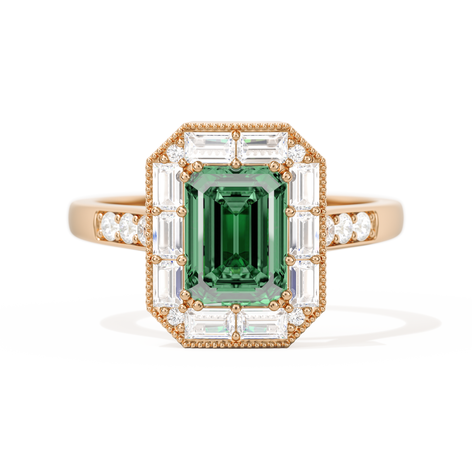 Not So Mini French Cut Halo