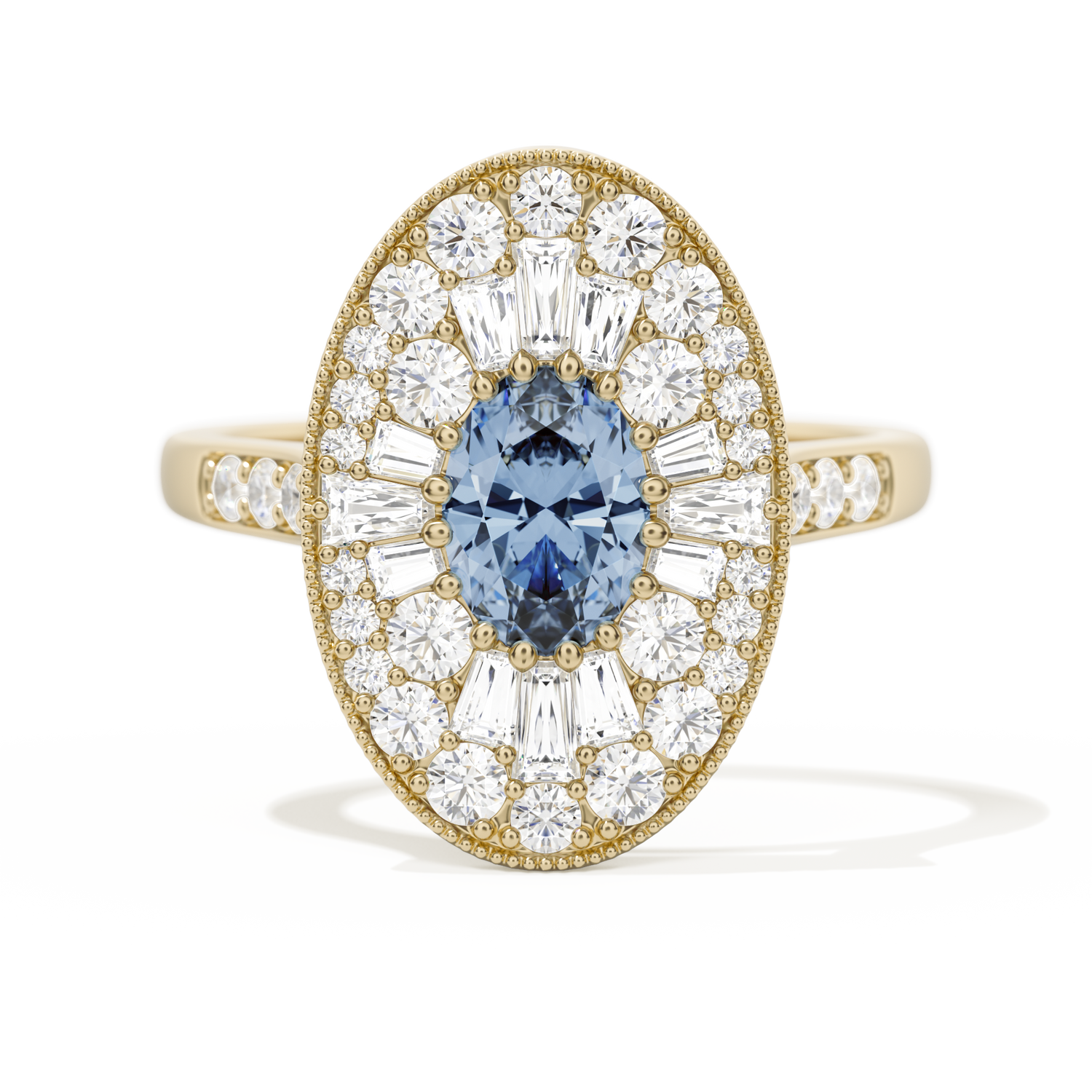 Oval Ballerina Oval Center