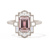 Rectangular Deco with 8x6 Emerald Cut