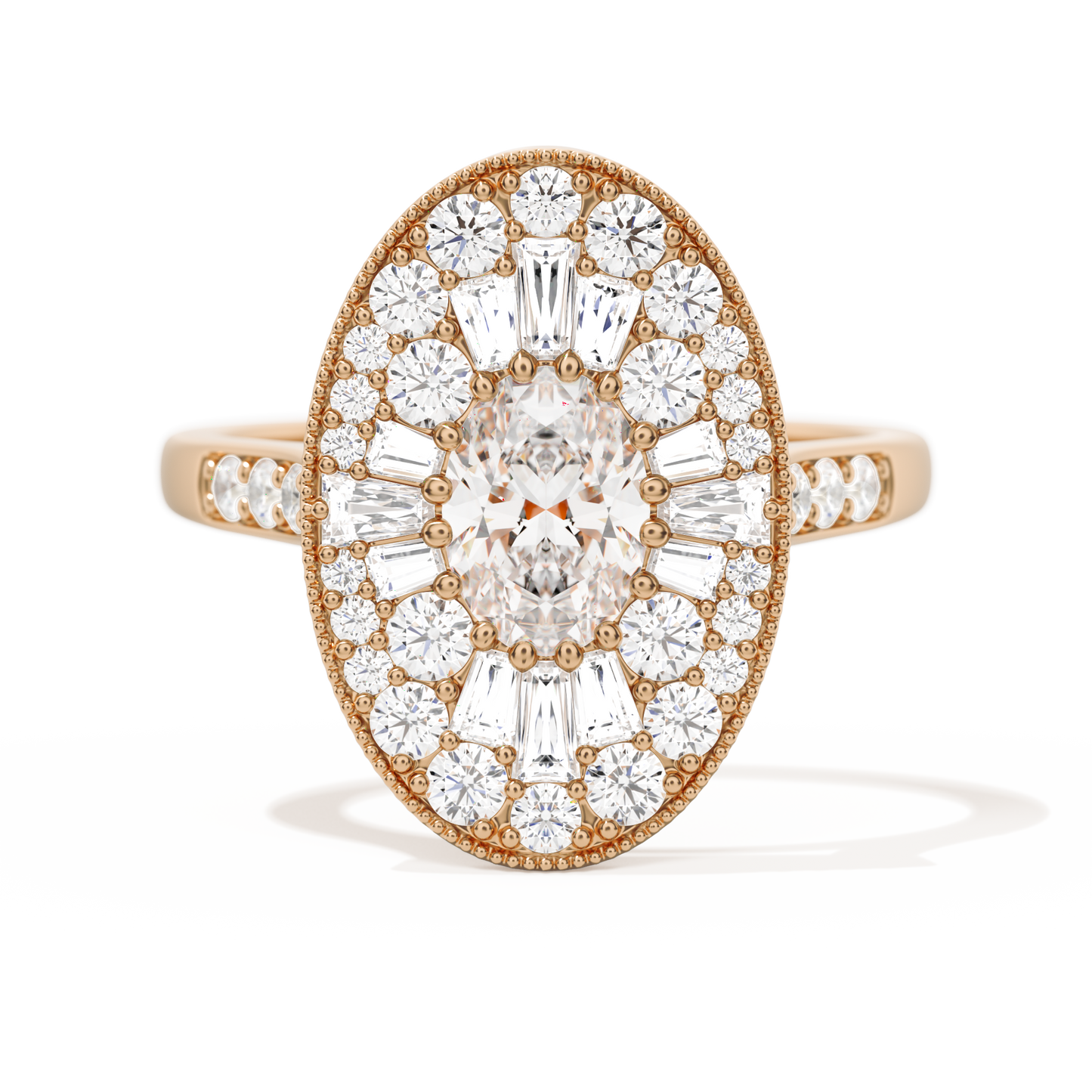 Oval Ballerina Oval Center