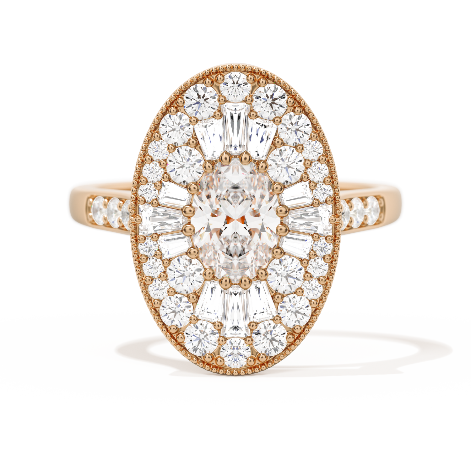 Oval Ballerina Oval Center