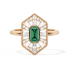 Ballerina Elongated Emerald