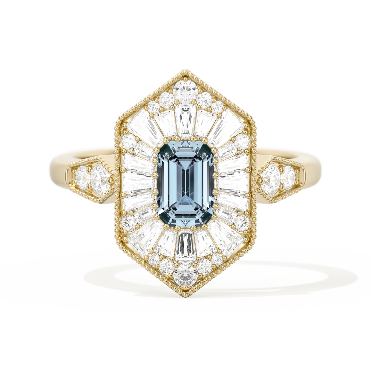 Ballerina Elongated Emerald