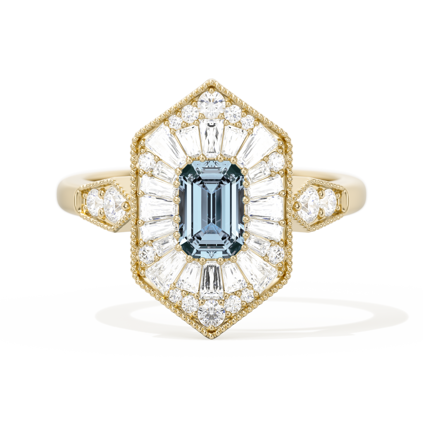 Ballerina Elongated Emerald