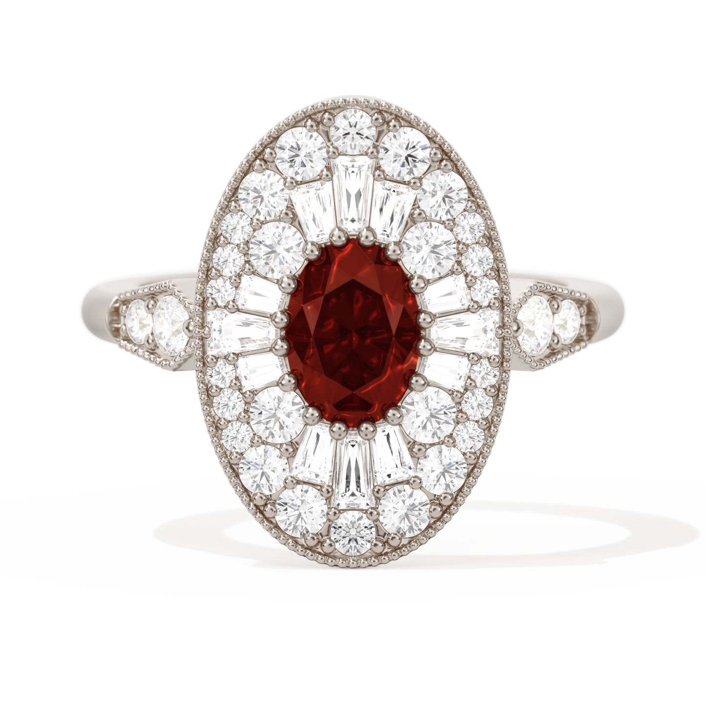 Oval Ballerina Oval Center