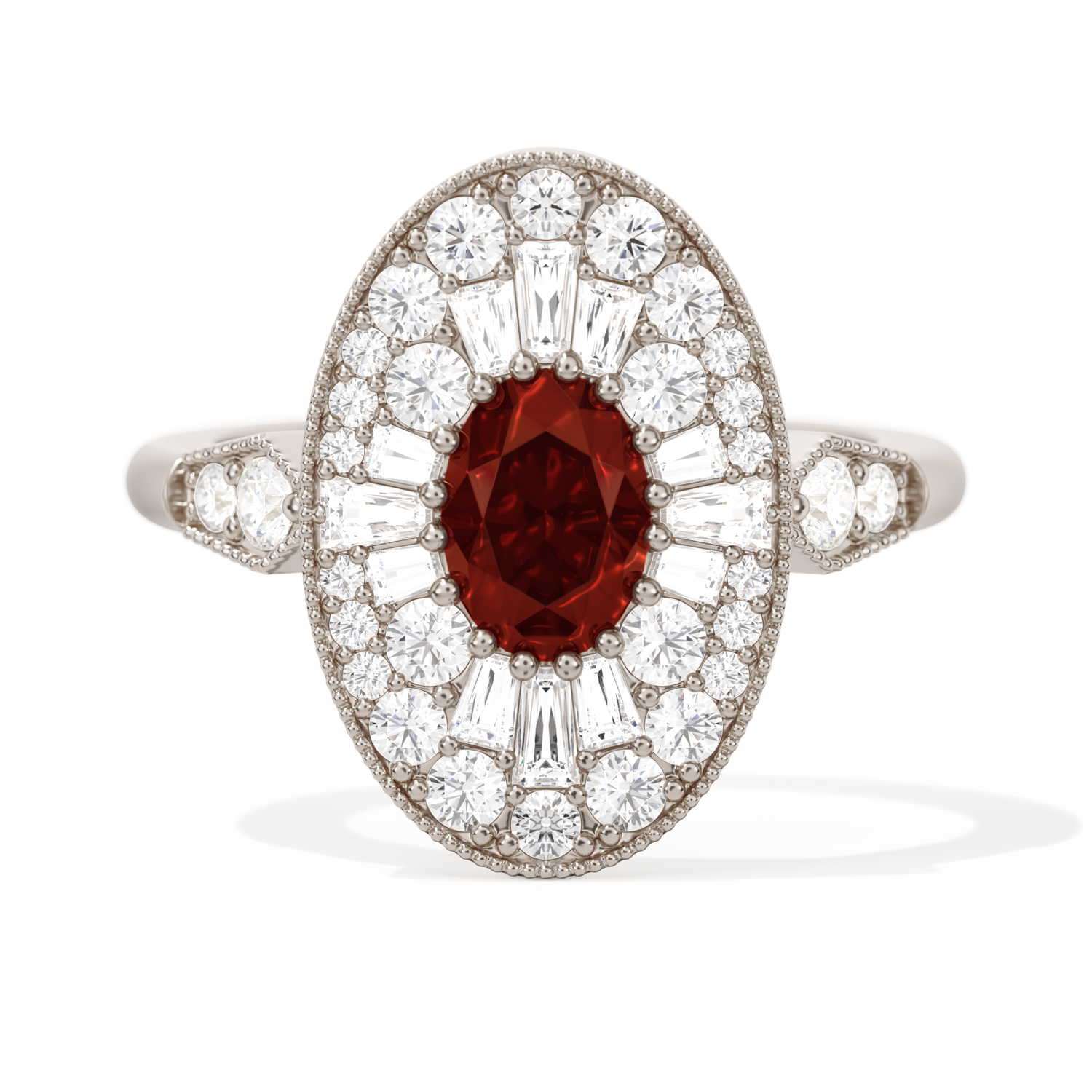 Oval Ballerina Oval Center