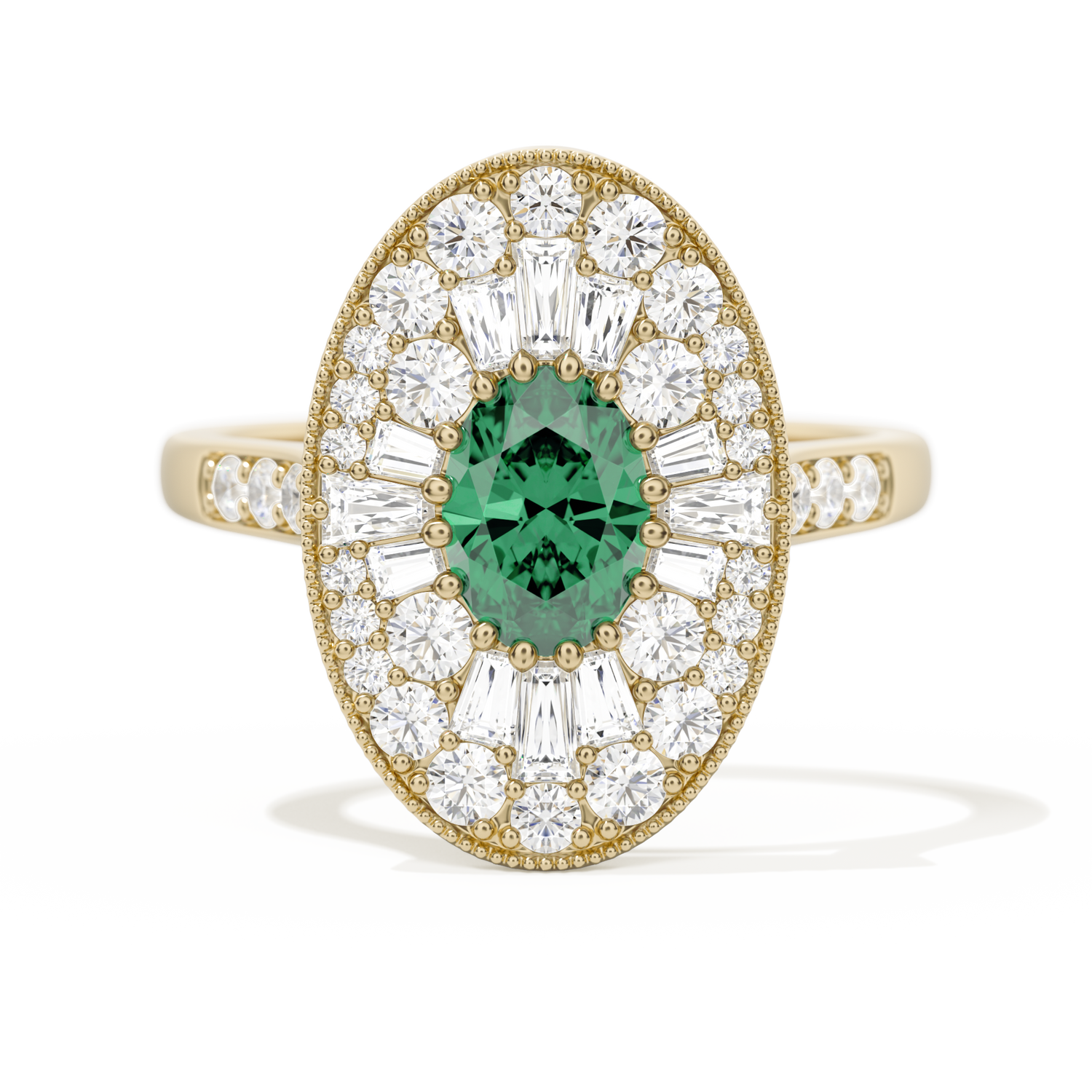 Oval Ballerina Oval Center