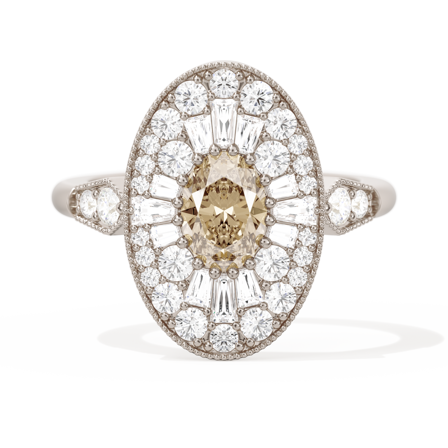 Oval Ballerina Oval Center