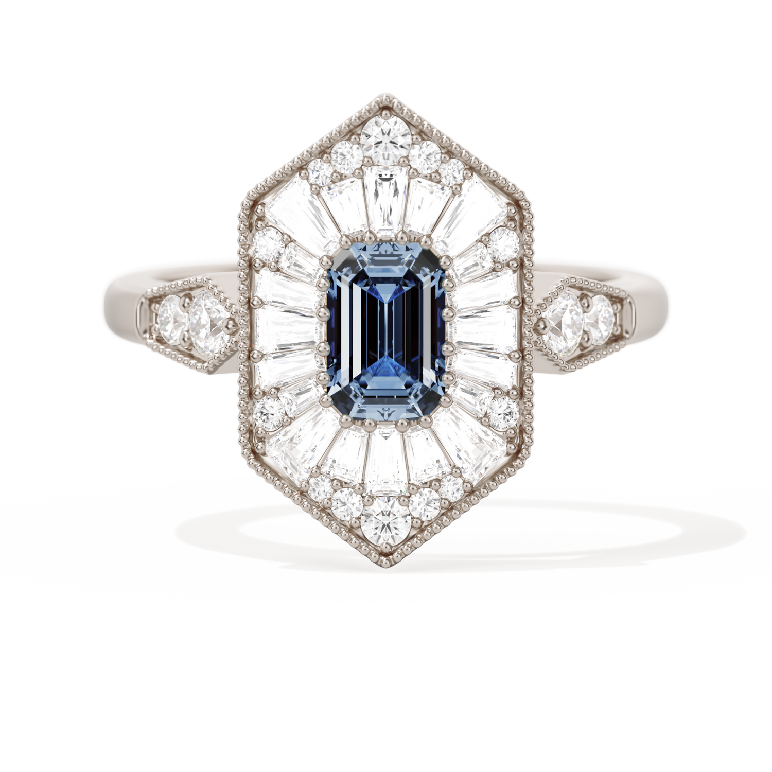 Ballerina Elongated Emerald