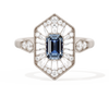 Ballerina Elongated Emerald