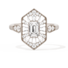 Ballerina Elongated Emerald