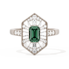 Ballerina Elongated Emerald