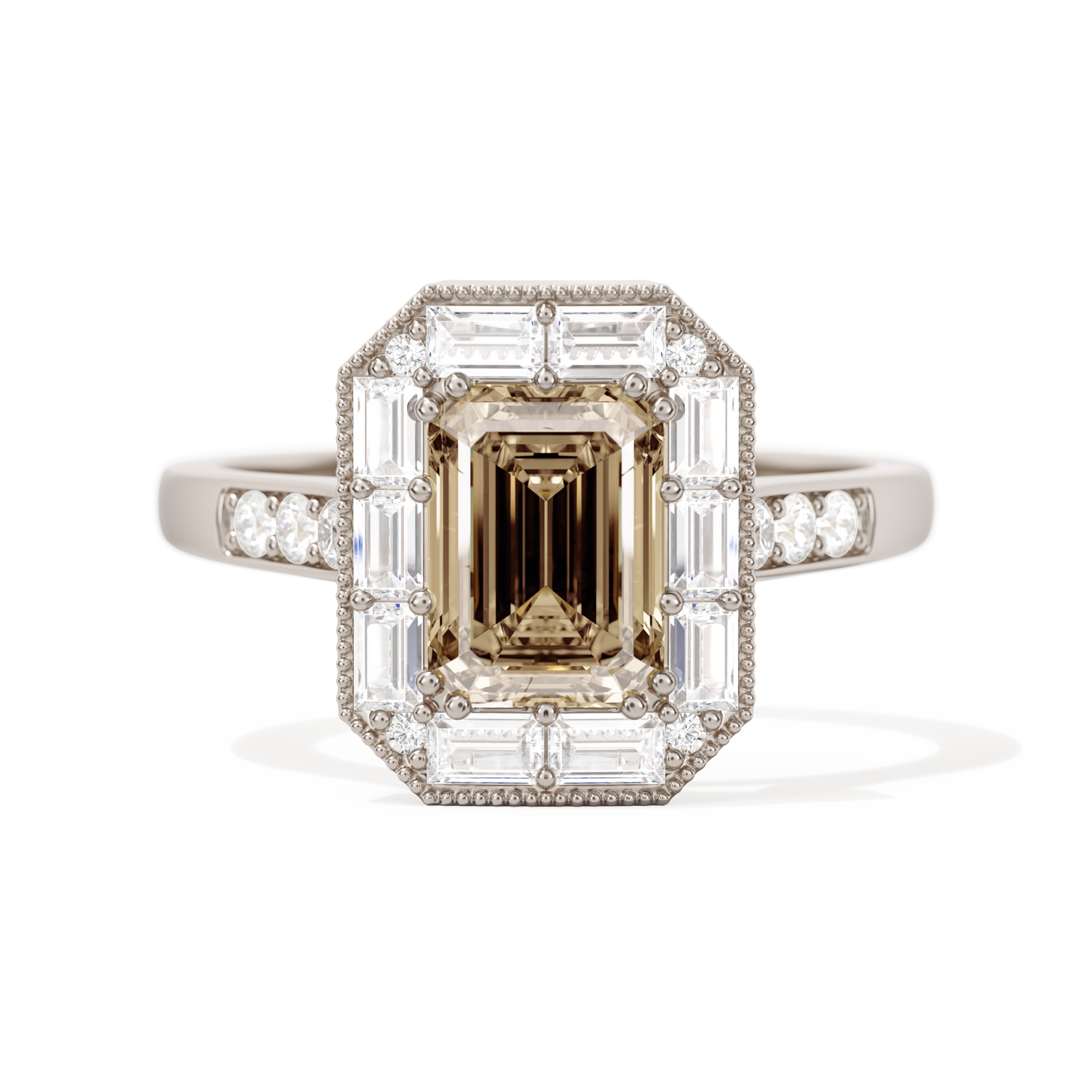 Not So Mini French Cut Halo