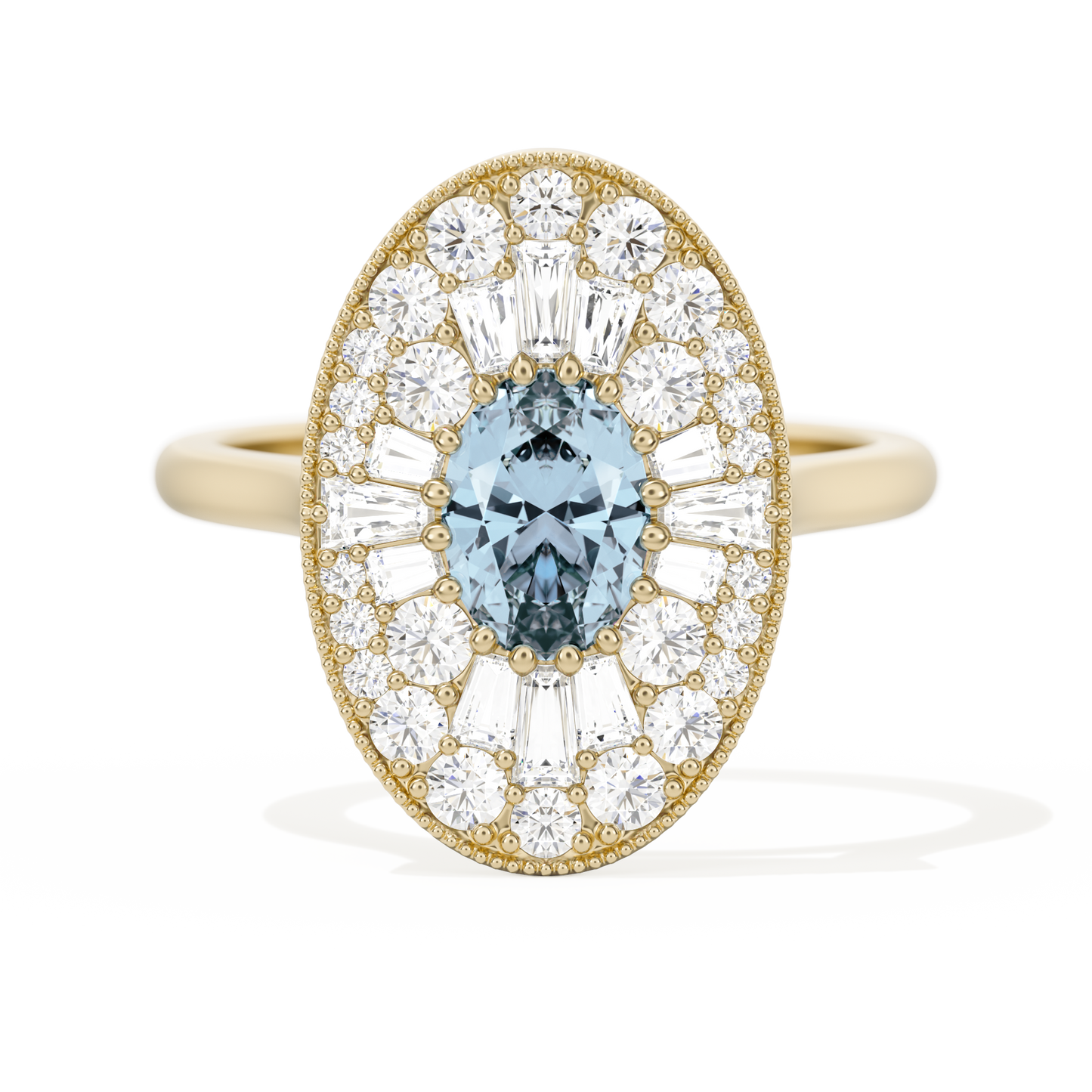 Oval Ballerina Oval Center