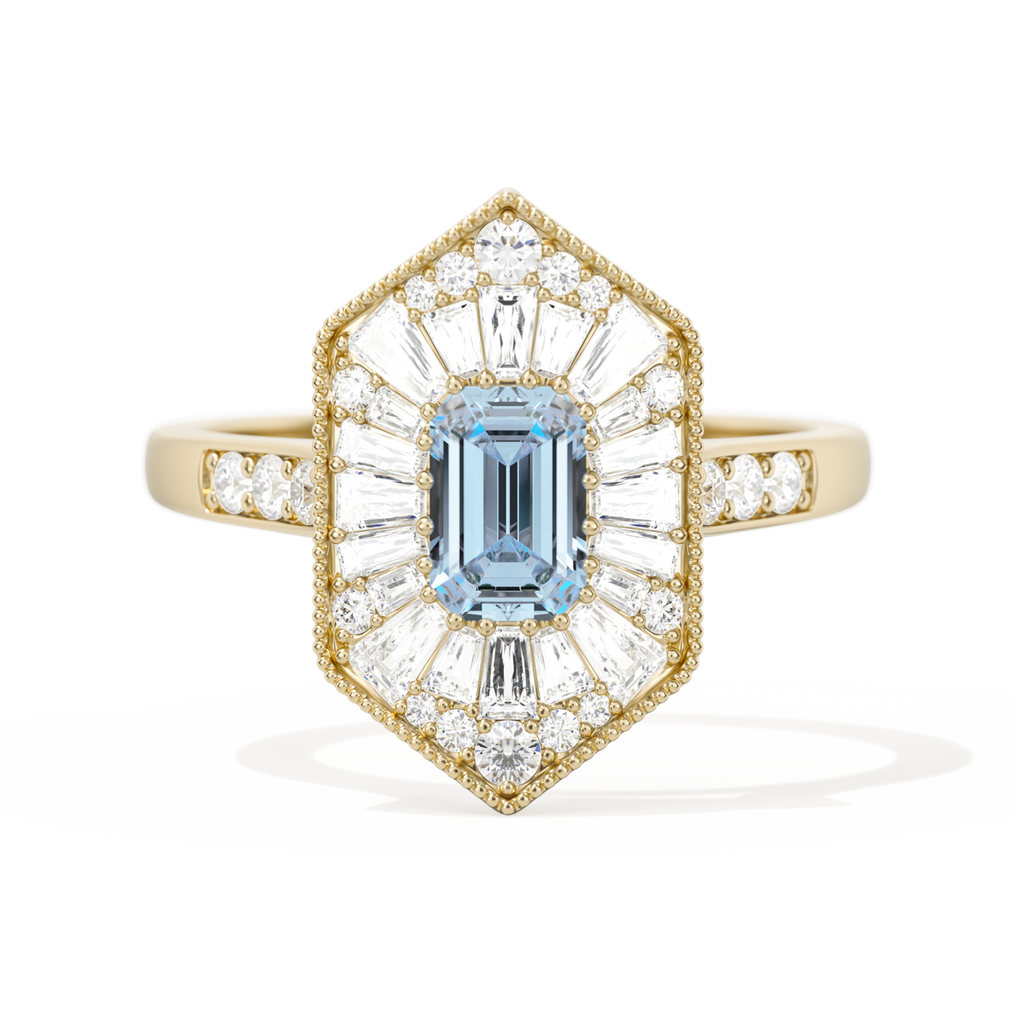 Ballerina Elongated Emerald
