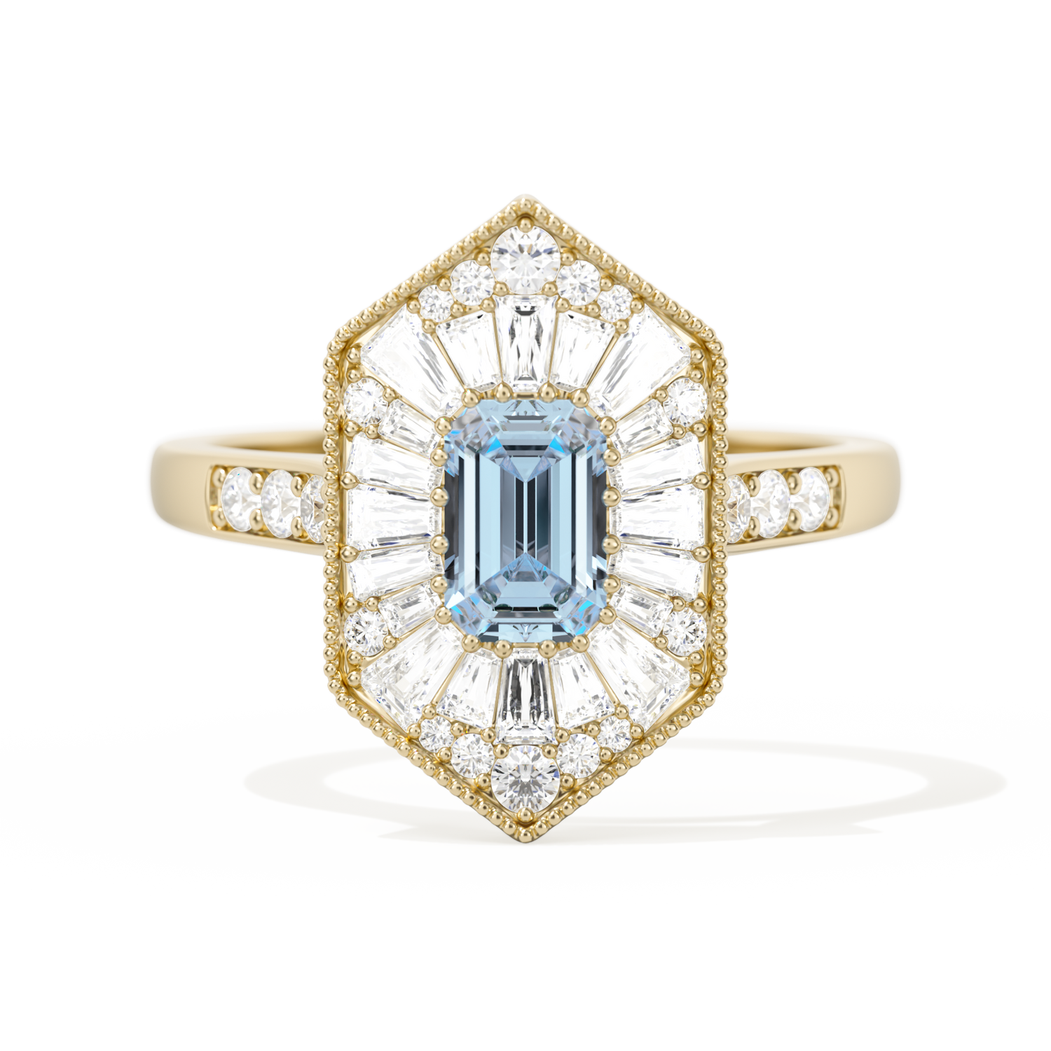Ballerina Elongated Emerald