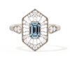 Ballerina Elongated Emerald