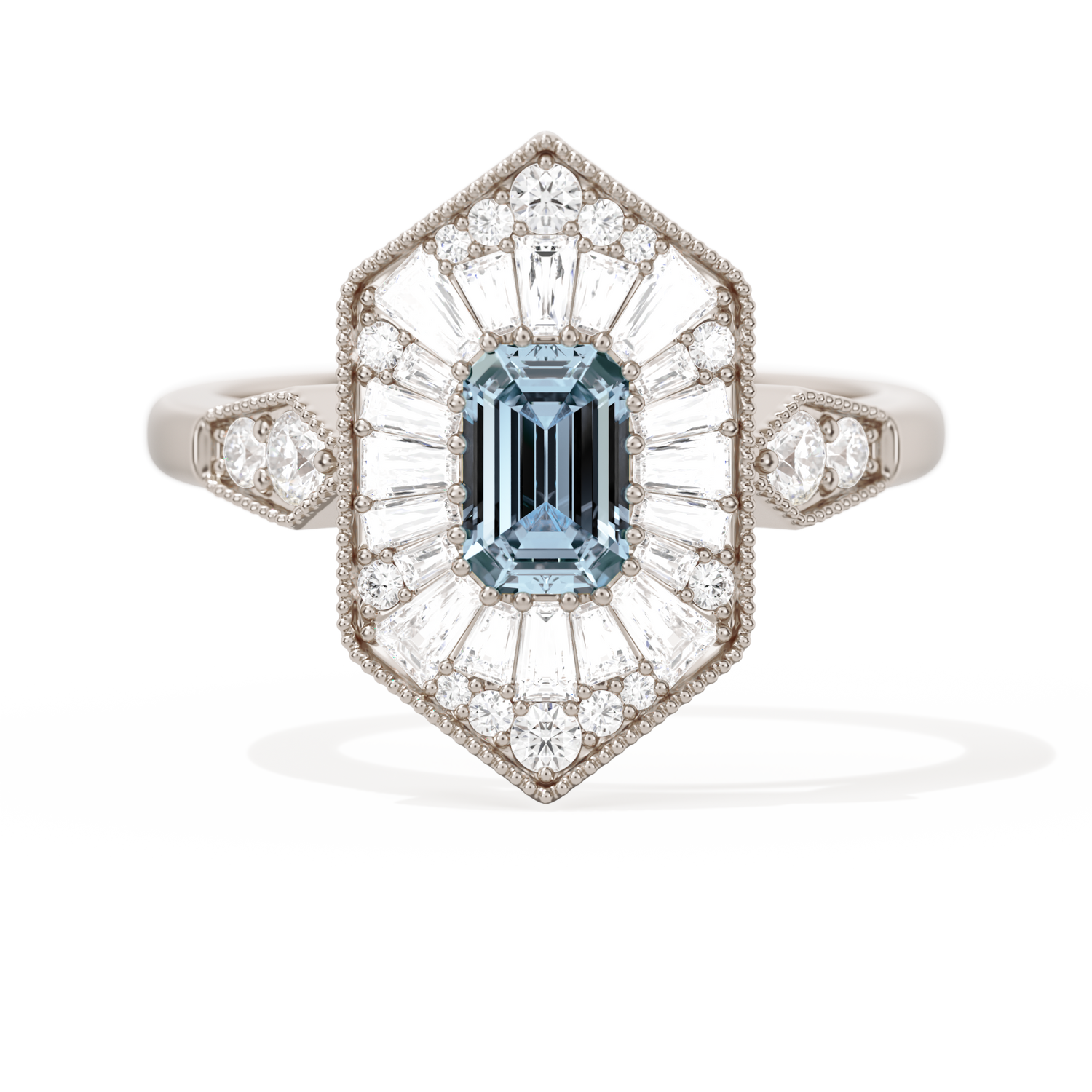 Ballerina Elongated Emerald