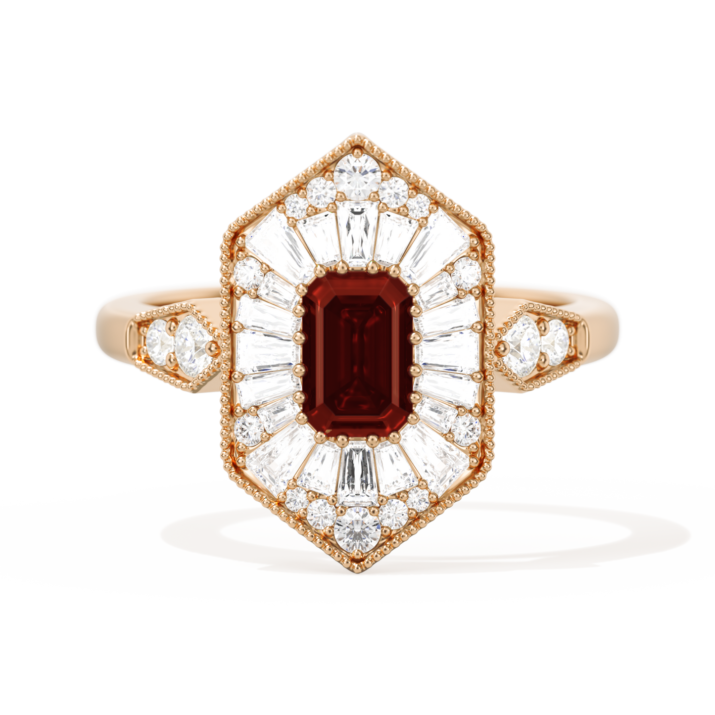 Ballerina Elongated Emerald