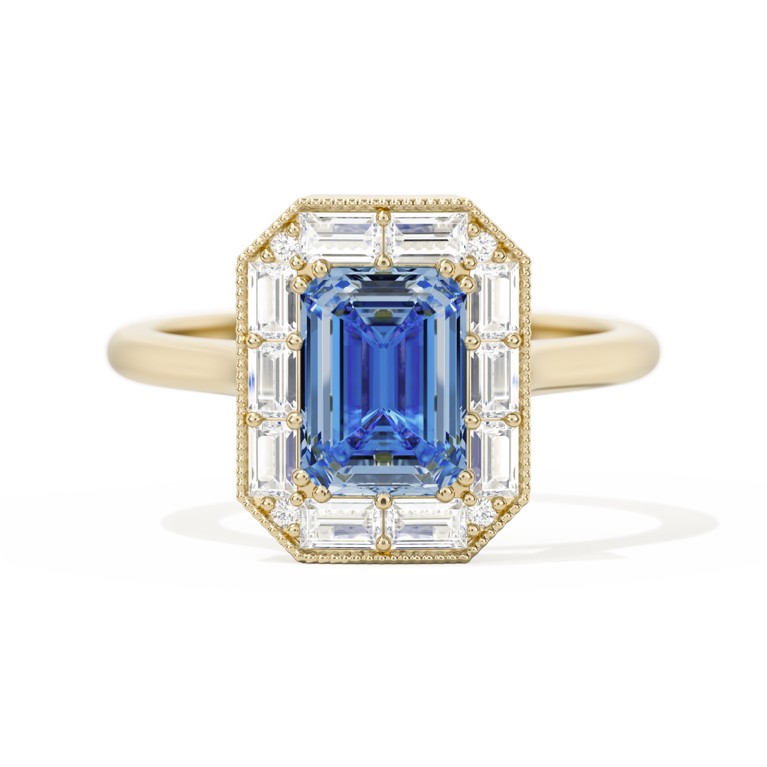 Not So Mini French Cut Halo