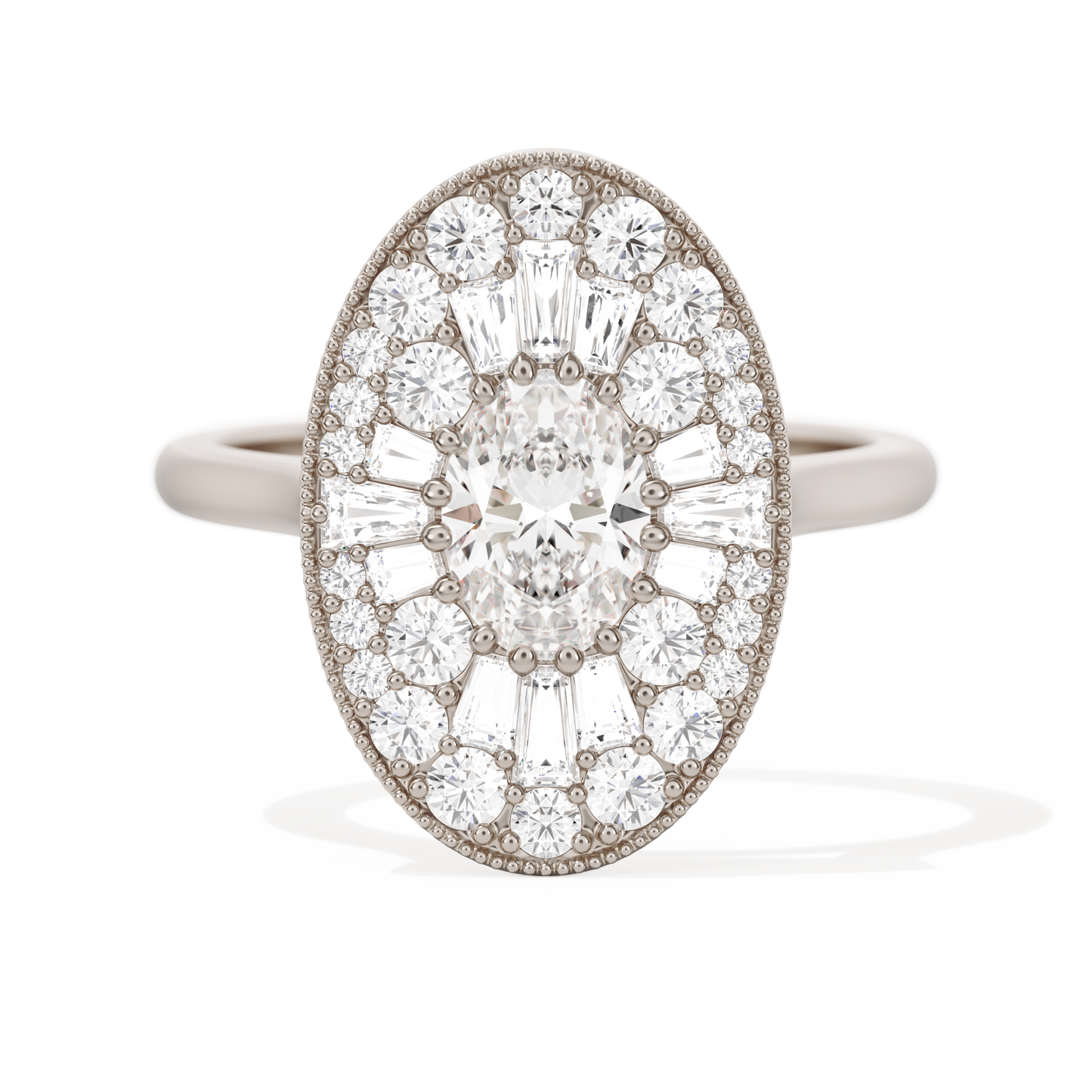 Oval Ballerina Oval Center