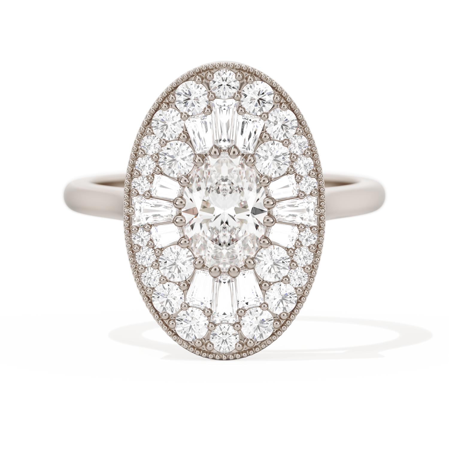 Oval Ballerina Oval Center