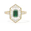 Ballerina Elongated Emerald