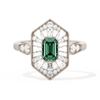 Ballerina Elongated Emerald