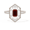 Ballerina Elongated Emerald