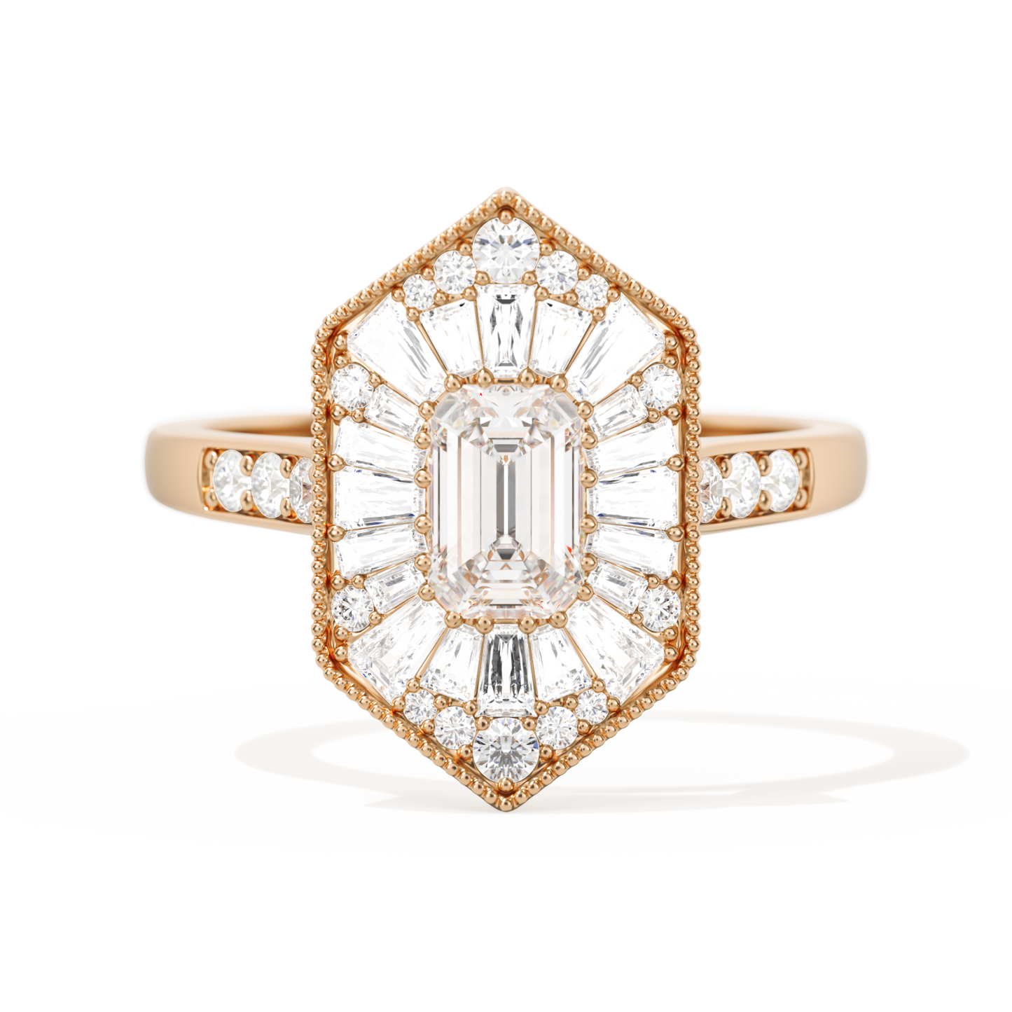 Ballerina Elongated Emerald