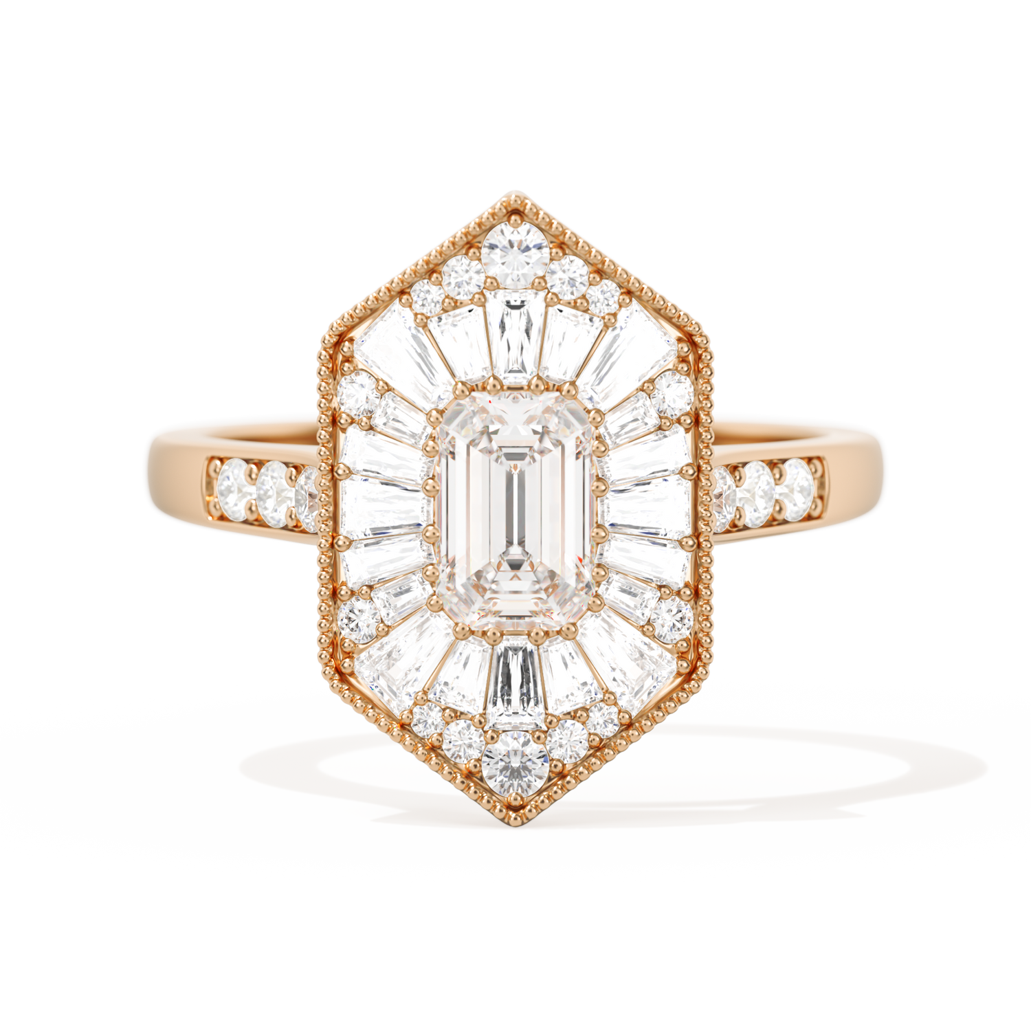 Ballerina Elongated Emerald