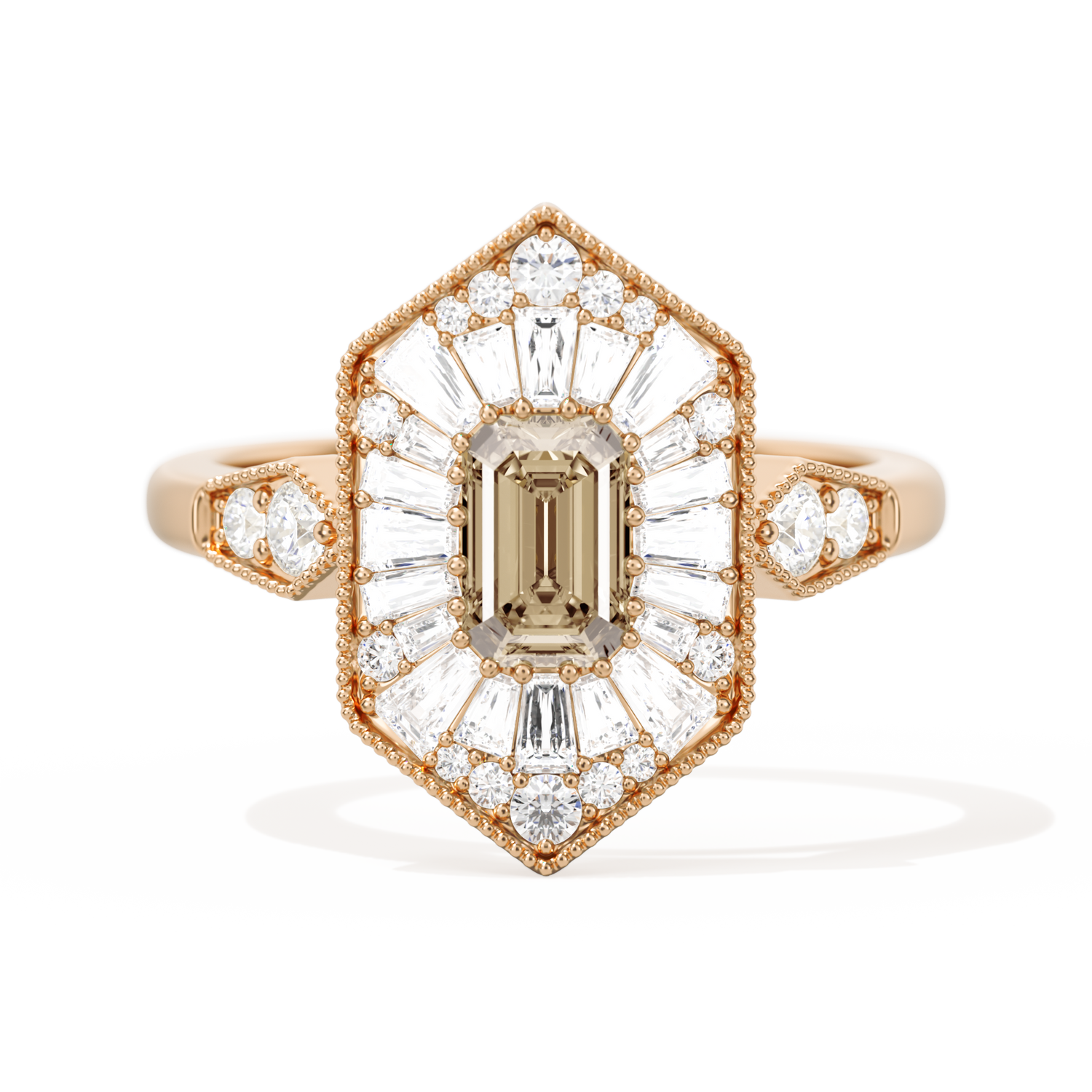 Ballerina Elongated Emerald