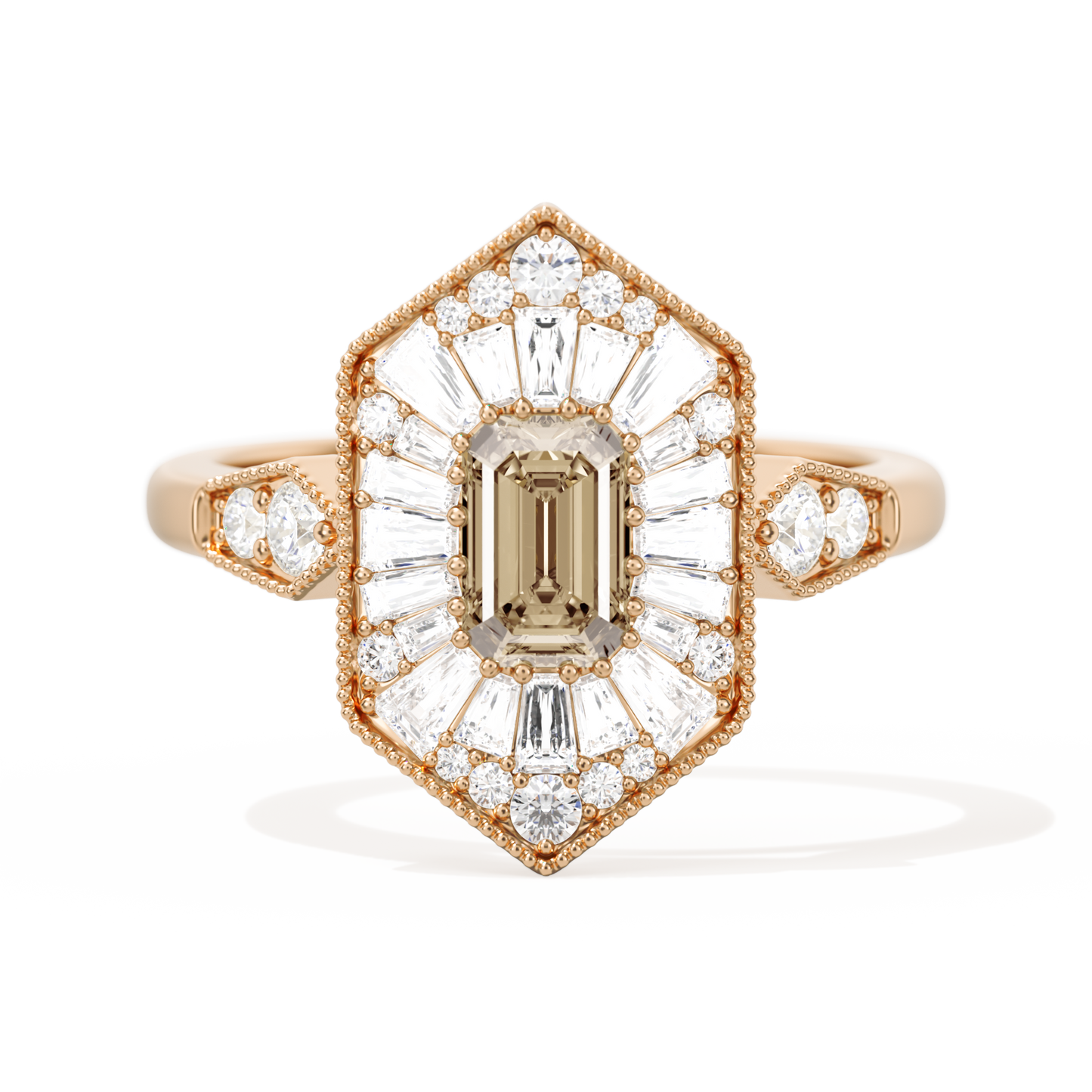 Ballerina Elongated Emerald