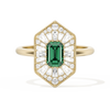 Ballerina Elongated Emerald