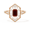 Ballerina Elongated Emerald