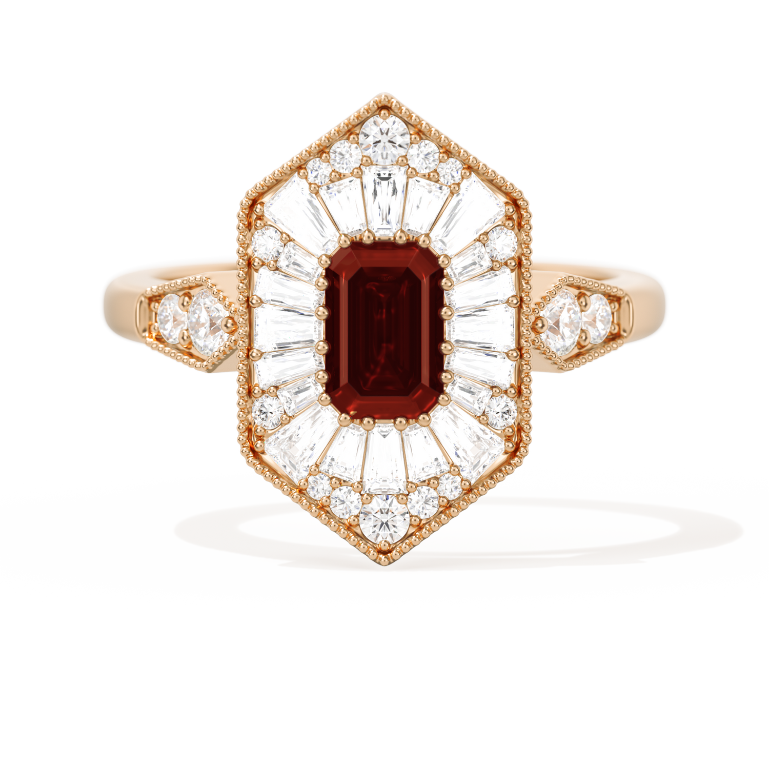 Ballerina Elongated Emerald