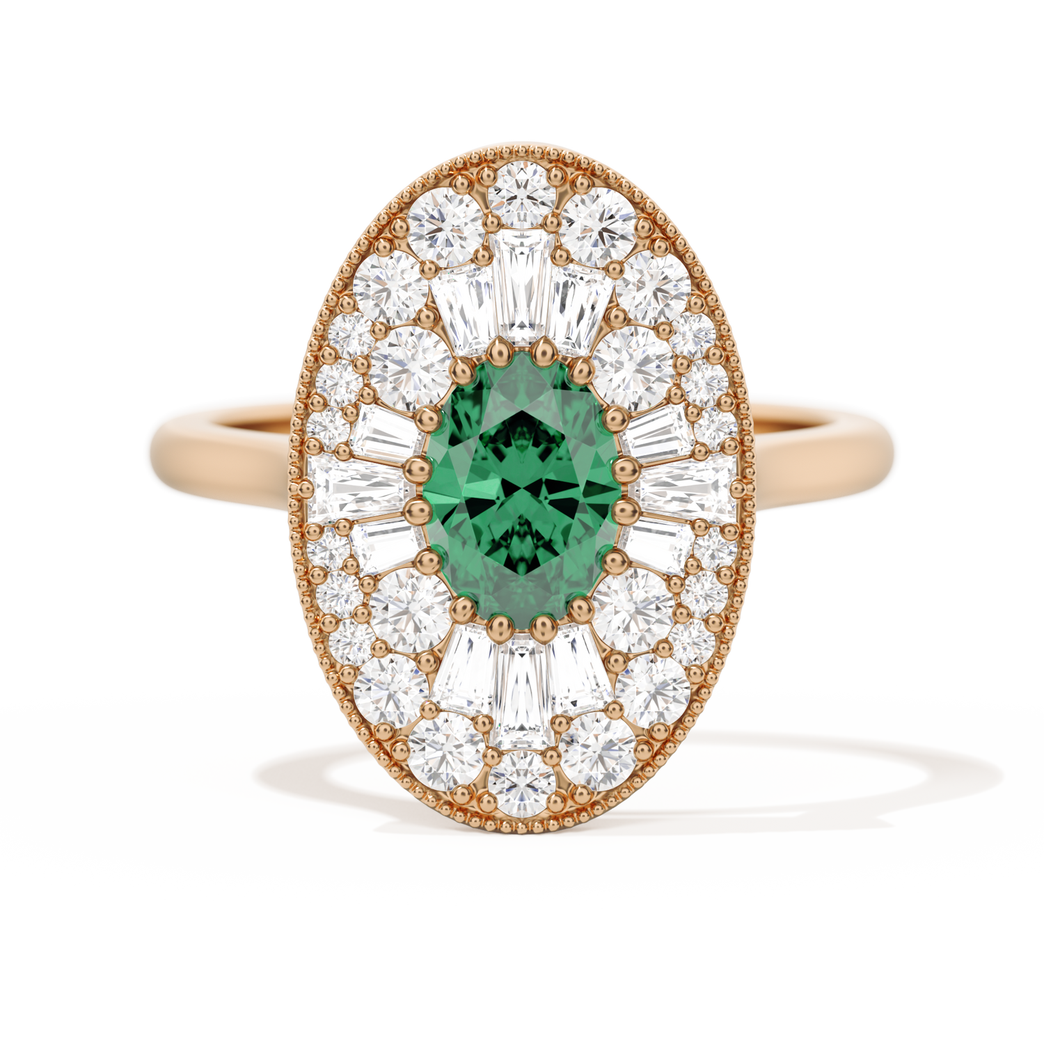 Oval Ballerina Oval Center