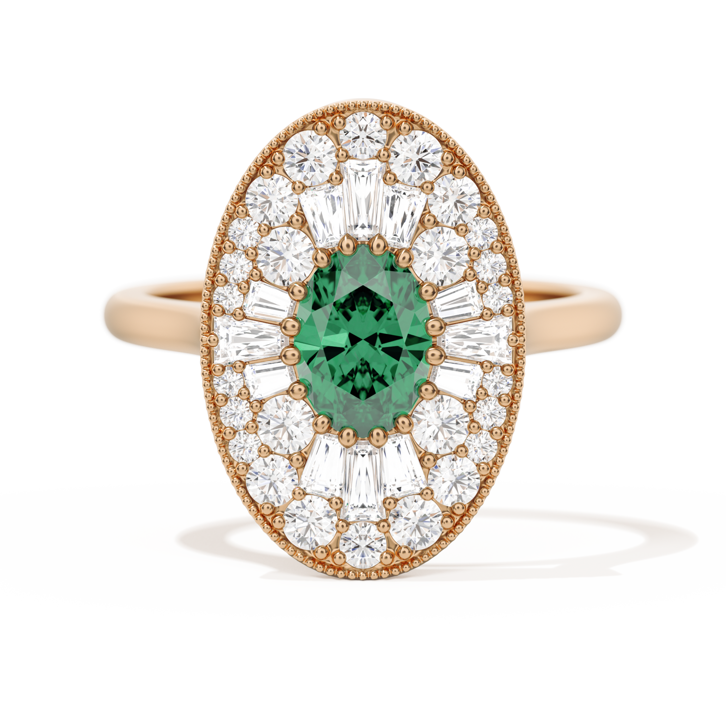 Oval Ballerina Oval Center