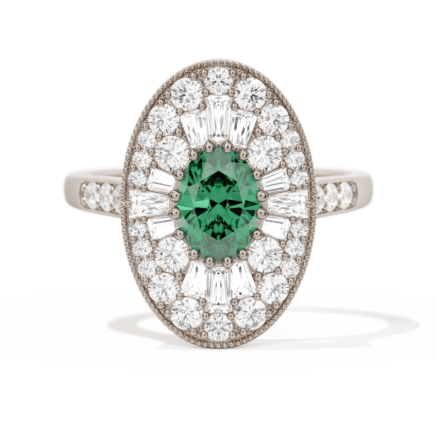 Oval Ballerina Oval Center