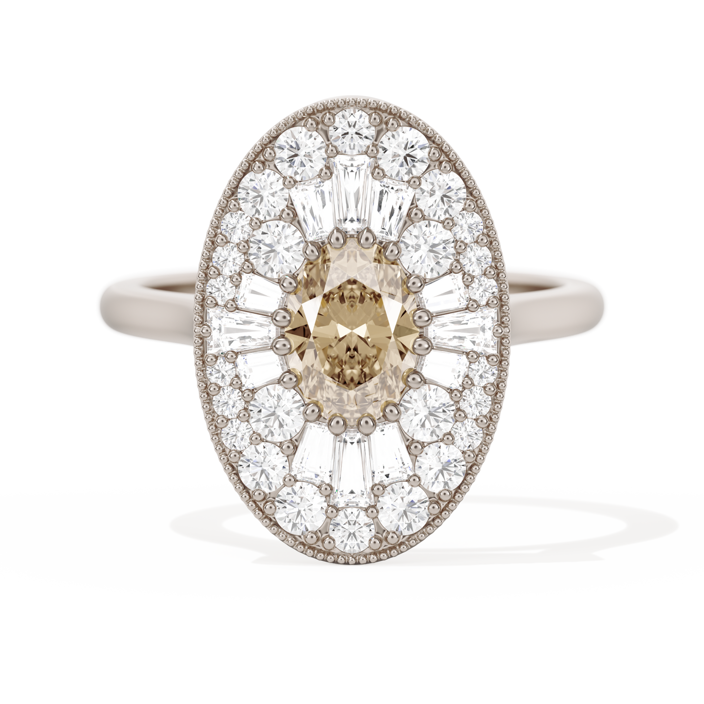Oval Ballerina Oval Center