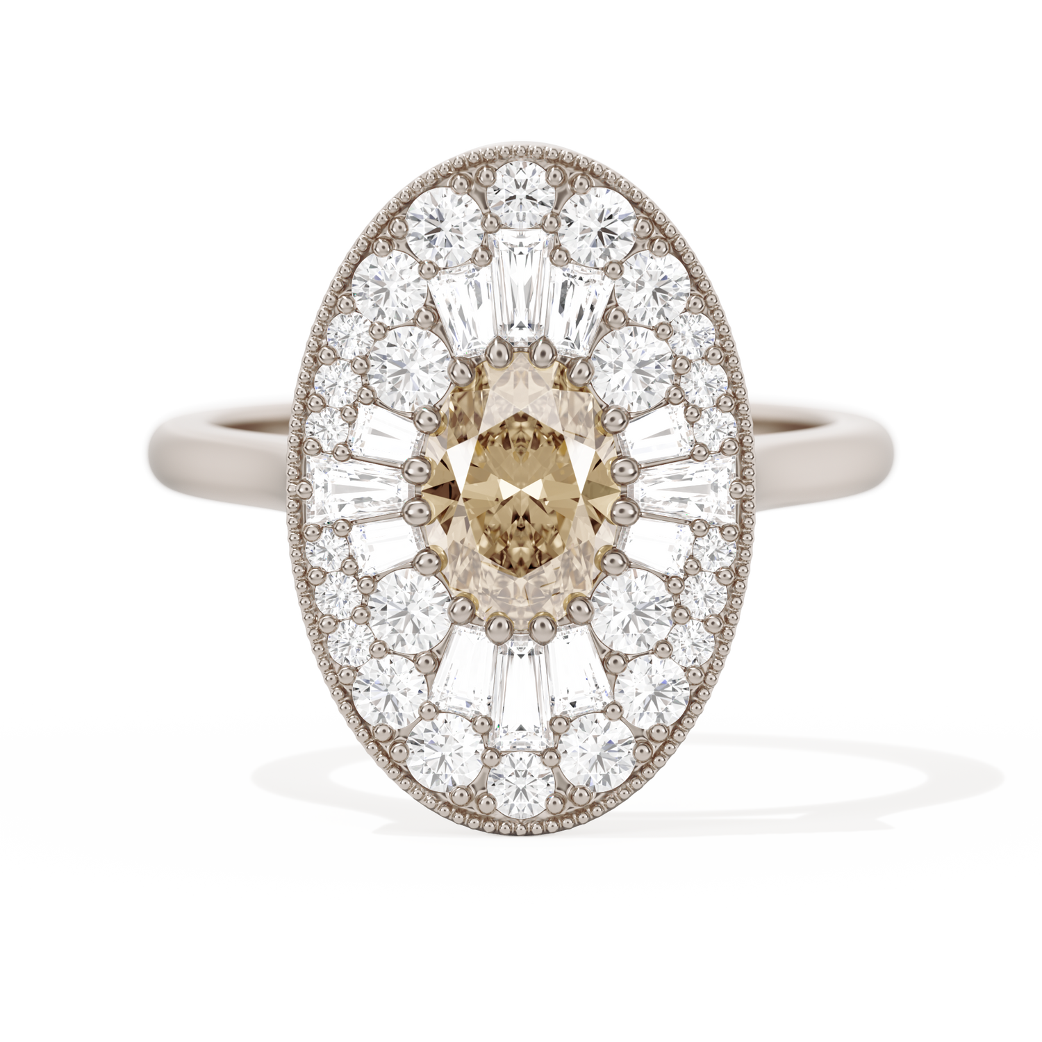 Oval Ballerina Oval Center