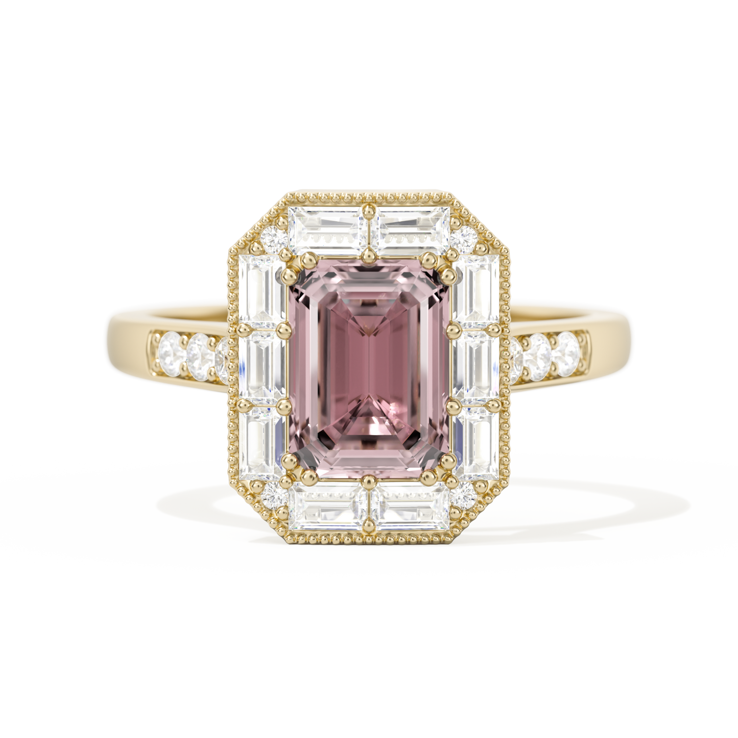 Not So Mini French Cut Halo